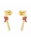 copy ofcopy ofcopy ofcopy ofBoucles d'Oreilles Croix Zircon Plaqué Or 18K – 23 mm