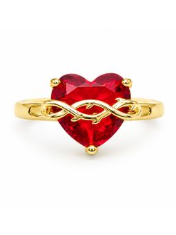 copy ofcopy ofBague Dauphin Pavée de Zircons Plaqué Or 18K