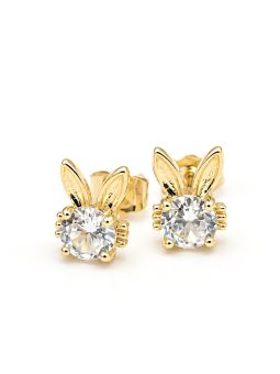 copy ofBoucles d’Oreilles Pendantes Ovales Pavées Plaqué Or 18K 15 mm