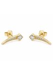 copy ofcopy ofcopy ofcopy ofBoucles d’Oreilles Pendantes Ovales Pavées Plaqué Or 18K 15 mm