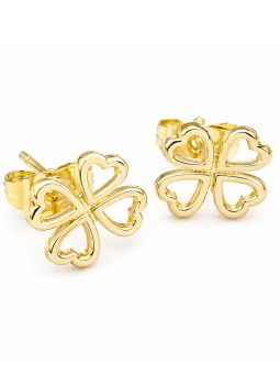 copy ofcopy ofcopy ofBoucles d’Oreilles Pendantes Ovales Pavées Plaqué Or 18K 15 mm