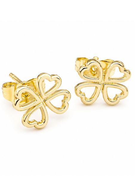 copy ofcopy ofcopy ofBoucles d’Oreilles Pendantes Ovales Pavées Plaqué Or 18K 15 mm