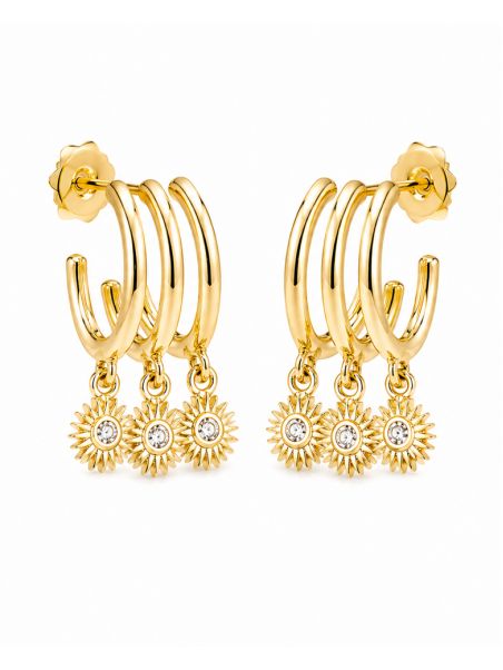 copy ofBoucles d'Oreilles Trèfle Cœur Plaqué Or 18K 10 mm – Puces Élégantes