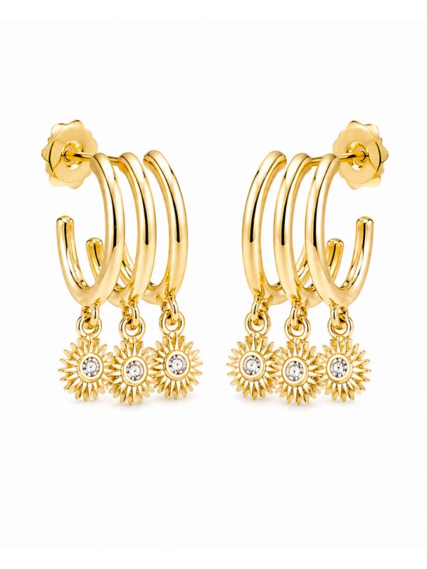 copy ofBoucles d'Oreilles Trèfle Cœur Plaqué Or 18K 10 mm – Puces Élégantes