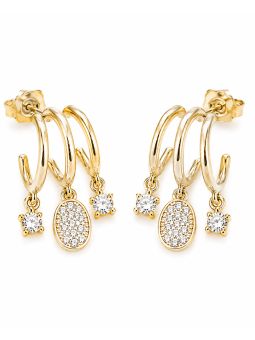 copy ofcopy ofBoucles d'Oreilles Trèfle Cœur Plaqué Or 18K 10 mm – Puces Élégantes