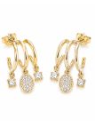 copy ofcopy ofBoucles d'Oreilles Trèfle Cœur Plaqué Or 18K 10 mm – Puces Élégantes