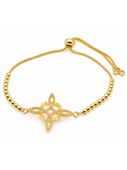 copy ofcopy ofBracelet Étoiles de Mer et Coquillages Doré Plaqué Or 18K – Bracelet Marin Élégant Ajustable