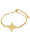 copy ofcopy ofBracelet Étoiles de Mer et Coquillages Doré Plaqué Or 18K – Bracelet Marin Élégant Ajustable