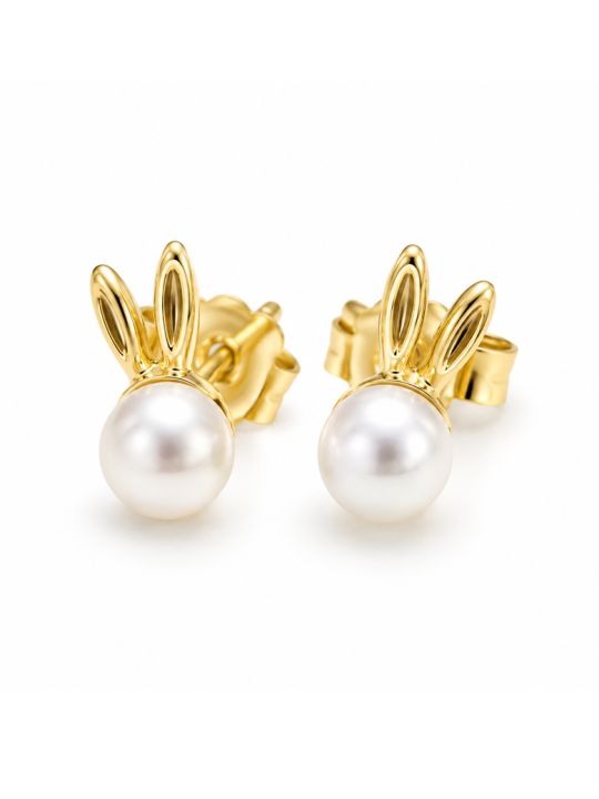 copy ofcopy ofBoucles d'Oreilles Pendantes Papillon et Anneau Tressé Plaqué Or 18K 40 mm