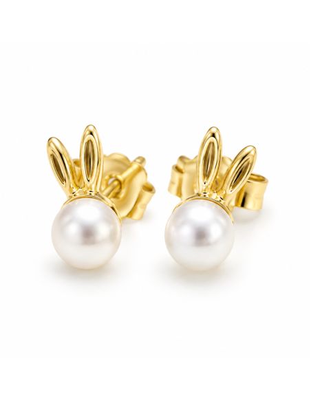 copy ofcopy ofBoucles d'Oreilles Pendantes Papillon et Anneau Tressé Plaqué Or 18K 40 mm