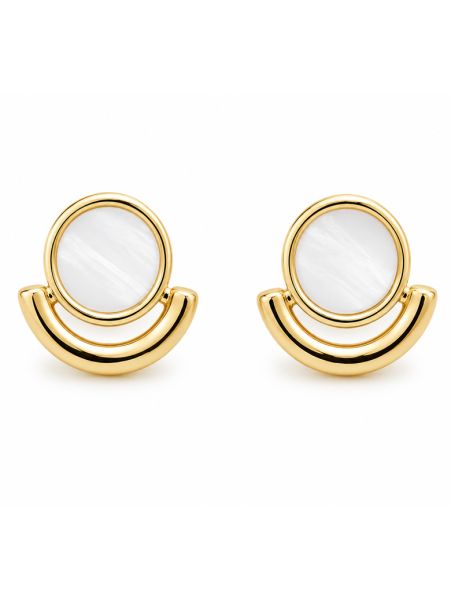 copy ofcopy ofcopy ofcopy ofBoucles d'Oreilles Pendantes Papillon et Anneau Tressé Plaqué Or 18K 40 mm