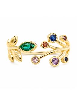 copy ofcopy ofBague Papillon Perle Plaqué Or 18K – Bague Ajustable Femme avec Cristaux