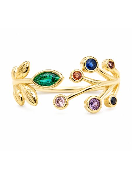 copy ofcopy ofBague Papillon Perle Plaqué Or 18K – Bague Ajustable Femme avec Cristaux