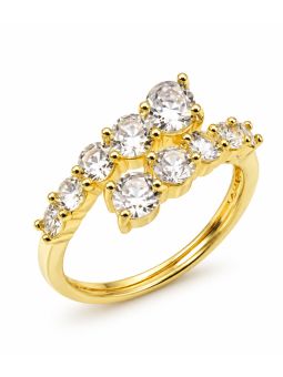 copy ofcopy ofcopy ofBague Papillon Perle Plaqué Or 18K – Bague Ajustable Femme avec Cristaux