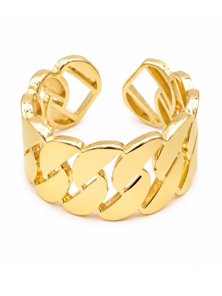 copy ofBague Papillon Perle Plaqué Or 18K – Bague Ajustable Femme avec Cristaux