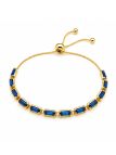 copy ofcopy ofcopy ofBracelet Lune & Cœurs Ajustable Plaqué Or 18K – Bracelet Coulissant avec Oxydes de Zirconium
