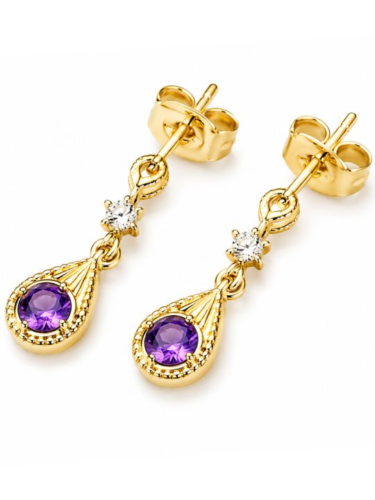 copy ofcopy ofBoucles d'Oreilles Cœurs Entrelacés Pendants Plaqué Or 18K 38 mm – Doubles Cœurs Élégants