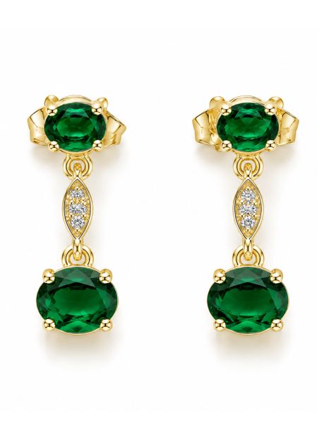 copy ofcopy ofcopy ofBoucles d'Oreilles Cœurs Entrelacés Pendants Plaqué Or 18K 38 mm – Doubles Cœurs Élégants