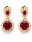 copy ofcopy ofcopy ofBoucles d'Oreilles Cœurs Entrelacés Pendants Plaqué Or 18K 38 mm – Doubles Cœurs Élégants