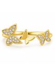 copy ofcopy ofBague Impériale Plaqué Or 18K – Cascade de Zircons Brillants