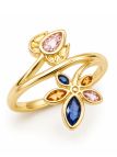 copy ofcopy ofBague Impériale Plaqué Or 18K – Cascade de Zircons Brillants