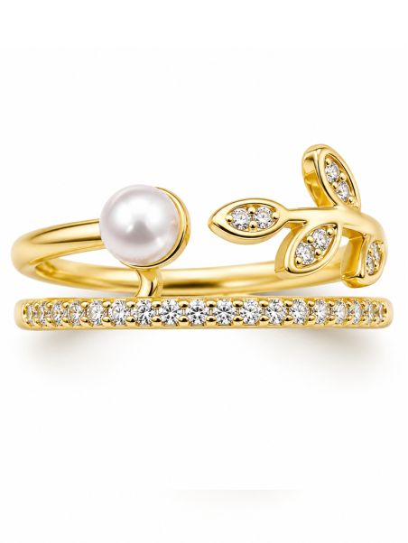 copy ofcopy ofcopy ofBague Impériale Plaqué Or 18K – Cascade de Zircons Brillants