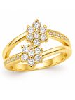 copy ofcopy ofcopy ofBague Impériale Plaqué Or 18K – Cascade de Zircons Brillants