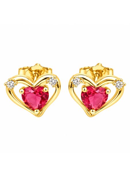 copy ofcopy ofBoucles d’Oreilles Papillons Bleus et Pampilles Strass en Plaqué Or 18K – 15 mm