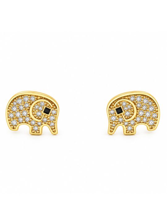 copy ofBoucles d’Oreilles Perle Blanche et Cristal en Plaqué Or 18K – 13 mm