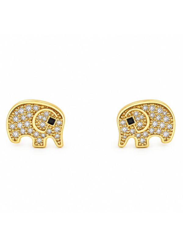 copy ofBoucles d’Oreilles Perle Blanche et Cristal en Plaqué Or 18K – 13 mm
