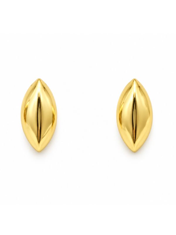 copy ofcopy ofBoucles d’Oreilles Perle Blanche et Cristal en Plaqué Or 18K – 13 mm