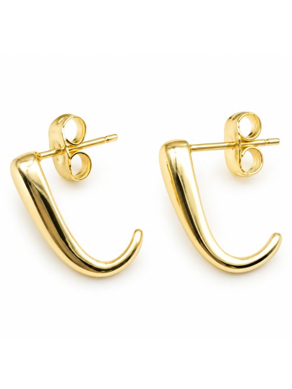 copy ofcopy ofcopy ofBoucles d’Oreilles Perle Blanche et Cristal en Plaqué Or 18K – 13 mm