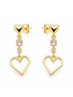 copy ofcopy ofcopy ofBoucles d’Oreilles Perle Blanche et Cristal en Plaqué Or 18K – 13 mm