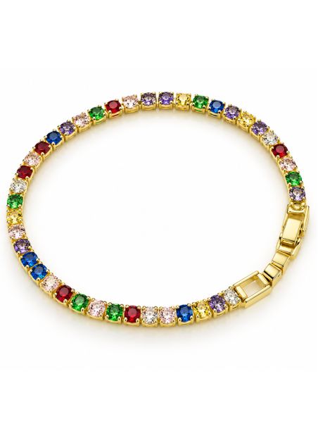 copy ofBracelet Éléphant Porte-Bonheur en Plaqué Or 18K – 19 cm