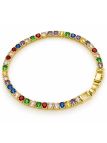 copy ofBracelet Éléphant Porte-Bonheur en Plaqué Or 18K – 19 cm