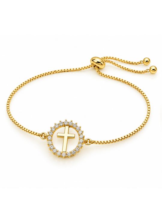 copy ofcopy ofBracelet Éléphant Porte-Bonheur en Plaqué Or 18K – 19 cm