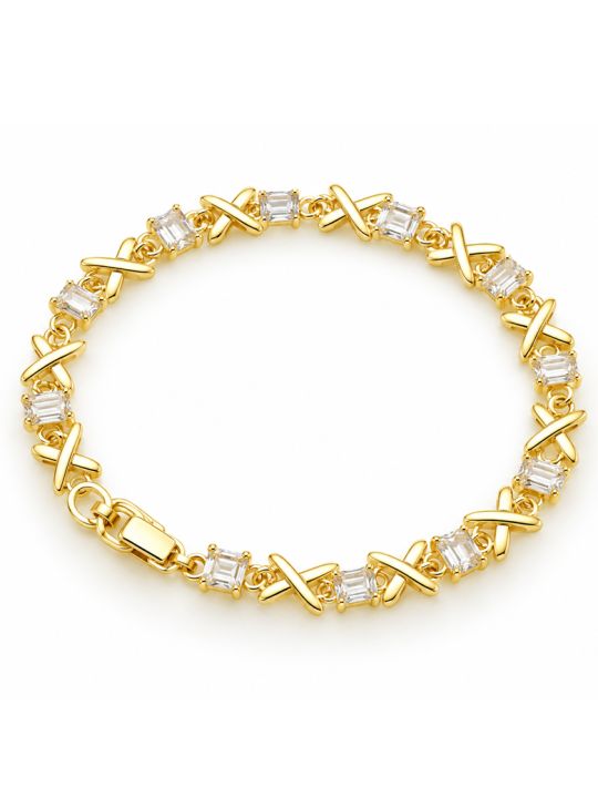 copy ofcopy ofcopy ofBracelet Éléphant Porte-Bonheur en Plaqué Or 18K – 19 cm