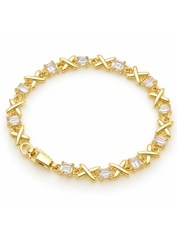 copy ofcopy ofcopy ofBracelet Éléphant Porte-Bonheur en Plaqué Or 18K – 19 cm