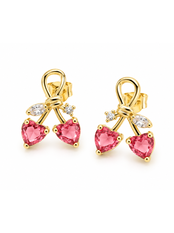Boucles d’Oreilles Goutte Évasée – Doré en Acier Inoxydable