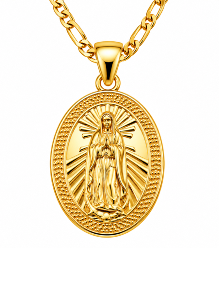 Collier Flocon Doré – Acier inoxydable doré